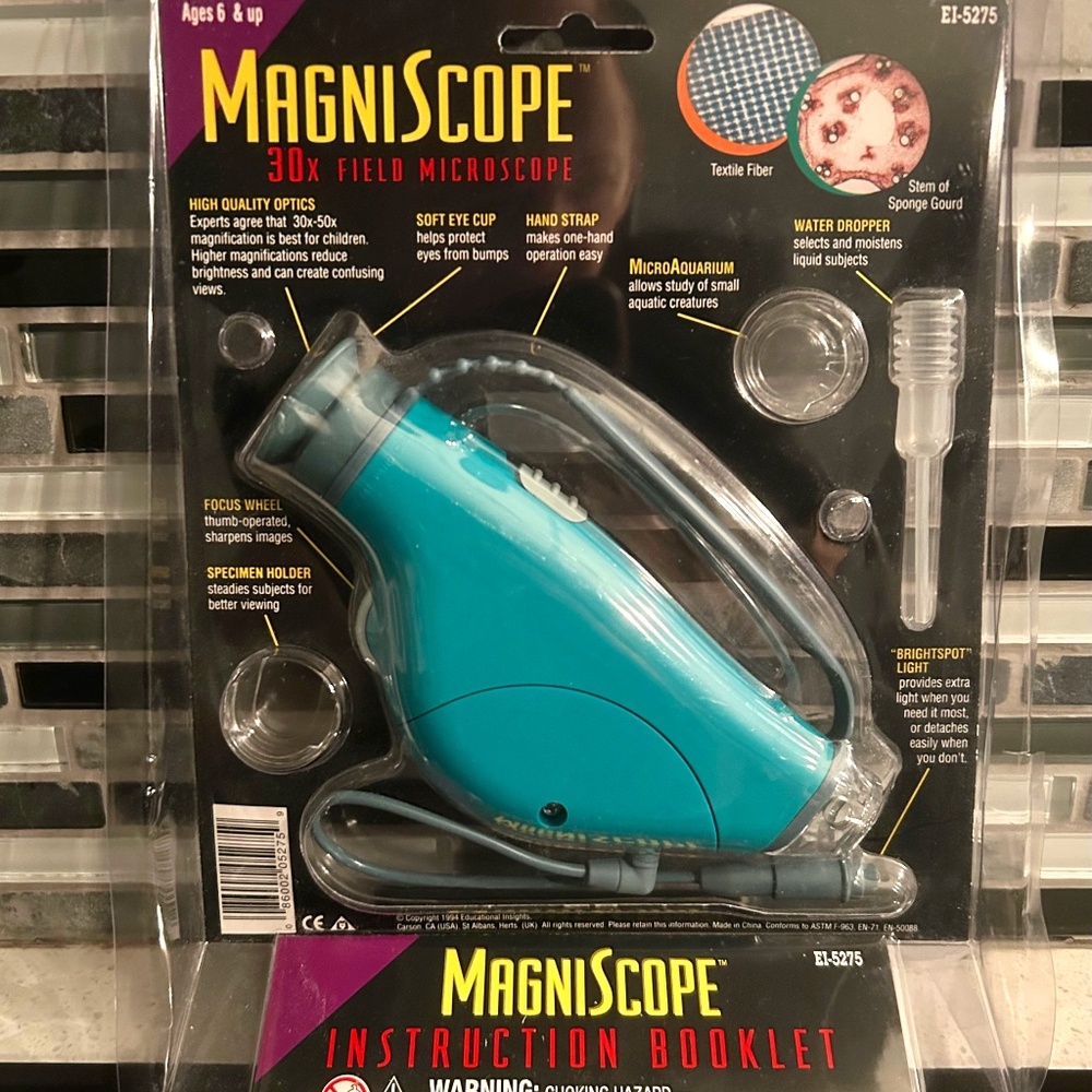 FIELD MICROSCOPE FOR KIDS - NEW